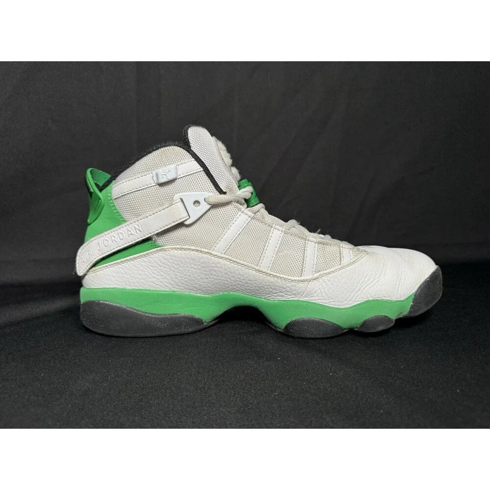 Nike Air Jordan 6 Rings White Lucky Green 322992-131 Men’s 11